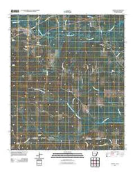 Strong Arkansas Historical topographic map, 1:24000 scale, 7.5 X 7.5 Minute, Year 2011