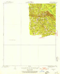 Strong Arkansas Historical topographic map, 1:62500 scale, 15 X 15 Minute, Year 1933