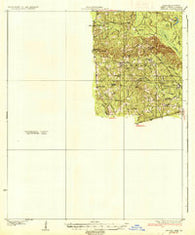Strong Arkansas Historical topographic map, 1:62500 scale, 15 X 15 Minute, Year 1937