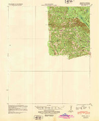 Strong Arkansas Historical topographic map, 1:62500 scale, 15 X 15 Minute, Year 1939