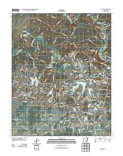 Stuart Arkansas Historical topographic map, 1:24000 scale, 7.5 X 7.5 Minute, Year 2011