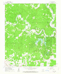 Stuart Arkansas Historical topographic map, 1:24000 scale, 7.5 X 7.5 Minute, Year 1962
