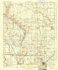 Stuttgart Arkansas Historical topographic map, 1:62500 scale, 15 X 15 Minute, Year 1937