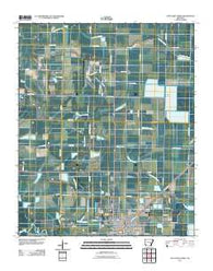 Stuttgart North Arkansas Historical topographic map, 1:24000 scale, 7.5 X 7.5 Minute, Year 2011