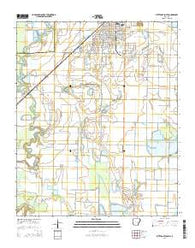 Stuttgart South Arkansas Current topographic map, 1:24000 scale, 7.5 X 7.5 Minute, Year 2014