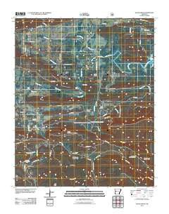 Sugar Grove Arkansas Historical topographic map, 1:24000 scale, 7.5 X 7.5 Minute, Year 2011