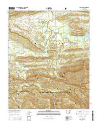 Sugar Grove Arkansas Current topographic map, 1:24000 scale, 7.5 X 7.5 Minute, Year 2014