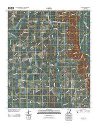 Sumpter Arkansas Historical topographic map, 1:24000 scale, 7.5 X 7.5 Minute, Year 2011