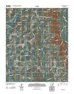 Sumpter Arkansas Historical topographic map, 1:24000 scale, 7.5 X 7.5 Minute, Year 2011