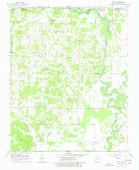 Supply Arkansas Historical topographic map, 1:24000 scale, 7.5 X 7.5 Minute, Year 1968