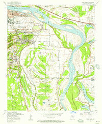 Sweet Home Arkansas Historical topographic map, 1:24000 scale, 7.5 X 7.5 Minute, Year 1954