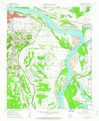 Sweet Home Arkansas Historical topographic map, 1:24000 scale, 7.5 X 7.5 Minute, Year 1961