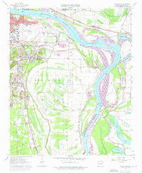 Sweet Home Arkansas Historical topographic map, 1:24000 scale, 7.5 X 7.5 Minute, Year 1961