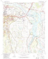 Sweet Home Arkansas Historical topographic map, 1:24000 scale, 7.5 X 7.5 Minute, Year 1986