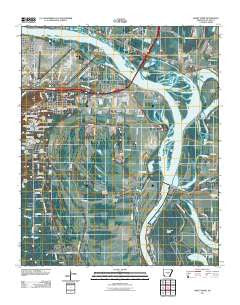 Sweet Home Arkansas Historical topographic map, 1:24000 scale, 7.5 X 7.5 Minute, Year 2011