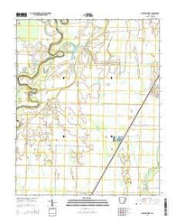 Swifton West Arkansas Current topographic map, 1:24000 scale, 7.5 X 7.5 Minute, Year 2014