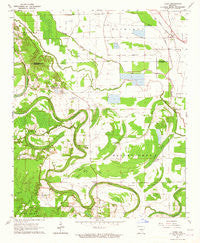 Tarry Arkansas Historical topographic map, 1:24000 scale, 7.5 X 7.5 Minute, Year 1964