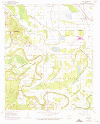 Tarry Arkansas Historical topographic map, 1:24000 scale, 7.5 X 7.5 Minute, Year 1971
