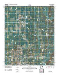 Taylor Arkansas Historical topographic map, 1:24000 scale, 7.5 X 7.5 Minute, Year 2011