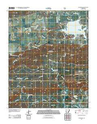 Thornburg Arkansas Historical topographic map, 1:24000 scale, 7.5 X 7.5 Minute, Year 2011