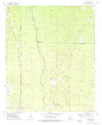 Tinsman Arkansas Historical topographic map, 1:24000 scale, 7.5 X 7.5 Minute, Year 1973