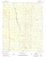 Tinsman Arkansas Historical topographic map, 1:24000 scale, 7.5 X 7.5 Minute, Year 1973