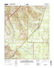 Traskwood Arkansas Current topographic map, 1:24000 scale, 7.5 X 7.5 Minute, Year 2014