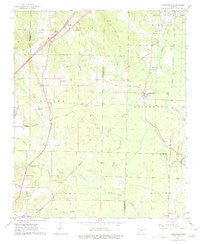 Traskwood Arkansas Historical topographic map, 1:24000 scale, 7.5 X 7.5 Minute, Year 1963
