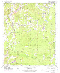 Traskwood Arkansas Historical topographic map, 1:24000 scale, 7.5 X 7.5 Minute, Year 1963