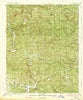 Treat Arkansas Historical topographic map, 1:62500 scale, 15 X 15 Minute, Year 1934