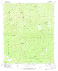 Troy Arkansas Historical topographic map, 1:24000 scale, 7.5 X 7.5 Minute, Year 1973