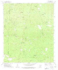 Troy Arkansas Historical topographic map, 1:24000 scale, 7.5 X 7.5 Minute, Year 1973