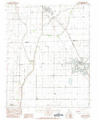 Trumann Arkansas Historical topographic map, 1:24000 scale, 7.5 X 7.5 Minute, Year 1983