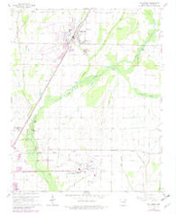 Tuckerman Arkansas Historical topographic map, 1:24000 scale, 7.5 X 7.5 Minute, Year 1965