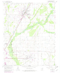 Tuckerman Arkansas Historical topographic map, 1:24000 scale, 7.5 X 7.5 Minute, Year 1965