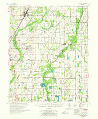 Tuckerman Arkansas Historical topographic map, 1:62500 scale, 15 X 15 Minute, Year 1967