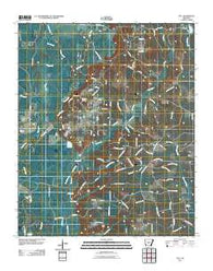 Tull Arkansas Historical topographic map, 1:24000 scale, 7.5 X 7.5 Minute, Year 2011