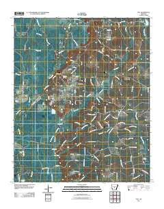 Tull Arkansas Historical topographic map, 1:24000 scale, 7.5 X 7.5 Minute, Year 2011