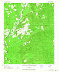 Tull Arkansas Historical topographic map, 1:24000 scale, 7.5 X 7.5 Minute, Year 1963