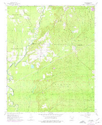 Tull Arkansas Historical topographic map, 1:24000 scale, 7.5 X 7.5 Minute, Year 1963