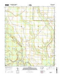 Turner Arkansas Current topographic map, 1:24000 scale, 7.5 X 7.5 Minute, Year 2014
