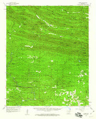 Umpire Arkansas Historical topographic map, 1:62500 scale, 15 X 15 Minute, Year 1959