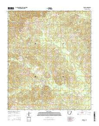 Urbana Arkansas Current topographic map, 1:24000 scale, 7.5 X 7.5 Minute, Year 2014