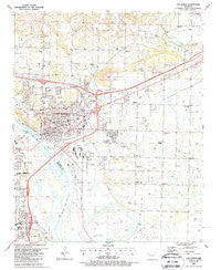 Van Buren Arkansas Historical topographic map, 1:24000 scale, 7.5 X 7.5 Minute, Year 1987