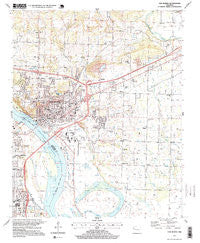 Van Buren Arkansas Historical topographic map, 1:24000 scale, 7.5 X 7.5 Minute, Year 1997