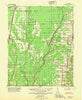 Vanndale Arkansas Historical topographic map, 1:62500 scale, 15 X 15 Minute, Year 1939