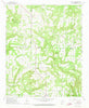 Velvet Ridge Arkansas Historical topographic map, 1:24000 scale, 7.5 X 7.5 Minute, Year 1965