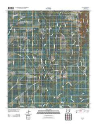 Vick Arkansas Historical topographic map, 1:24000 scale, 7.5 X 7.5 Minute, Year 2011