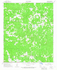 Village Arkansas Historical topographic map, 1:24000 scale, 7.5 X 7.5 Minute, Year 1966