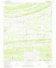 Vilonia Arkansas Historical topographic map, 1:24000 scale, 7.5 X 7.5 Minute, Year 1963
